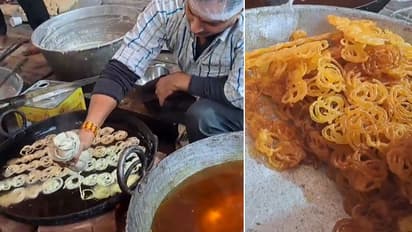 Jalebis replace laddus for celebrations at BJP HQ amid election result anticipation | WATCH