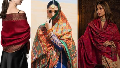 Kurta pant Set pair with 5 types pashmina shawl