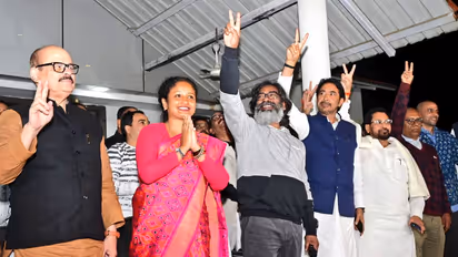 ജാർഖണ്ഡിലെ വമ്പൻ വിജയം; സർക്കാർ രൂപീകരണ ചർച്ചയുമായി ഇന്ത്യ മുന്നണി; ഹേമന്ത് സോറൻ തന്നെ മുഖ്യമന്ത്രിയായേക്കും