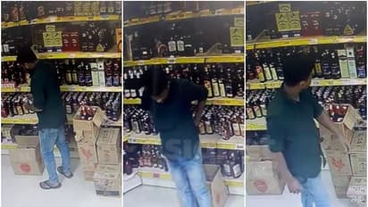 കുപ്പി നൈസായി ഡ്രസില്‍ ഒളിപ്പിച്ചു, ഒന്നും അറിയാത്ത പോലെ നടത്തം; കൊല്ലത്ത് ബിവറേജസ് ഔട്ട്ലെറ്റിൽ മോഷണം