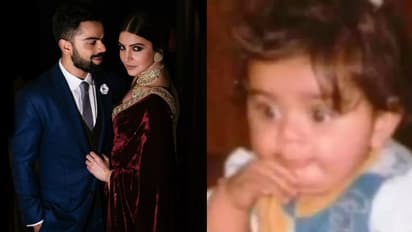 விராட் & அனுஷ்கா; வைரலான போட்டோவில் இருப்பது அவர்கள் மகன் ஆகாய் தானா?