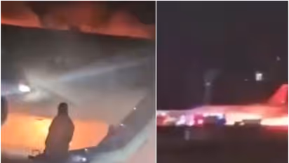 89 യാത്രക്കാരും 6 ജീവനക്കാരുമായി പറന്നു, ലാൻഡ് ചെയ്ത് പിന്നാലെ റൺവേയിൽ നിന്ന് കത്തി വിമാനം, വൻ ദുരന്തം ഒഴിവായി