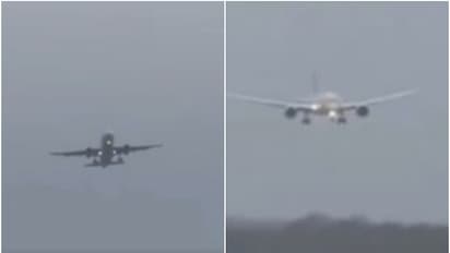 ബെര്ട്ട് കൊടുങ്കാറ്റിനിടയിലും ഒരു പോറൽ പോലും ഏൽക്കാതെ വിമാനം ലാൻഡ് ചെയ്ത് പൈലറ്റ്! ആ ചങ്കുറപ്പിന് കൈയ്യടി