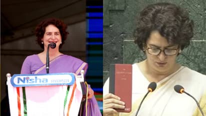 Priyanka Gandhi takes oath as MP, joins Rahul and Sonia in Parliament as third MP from Gandhi family