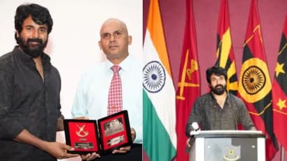 Sivakarthikeyan Honoured by Officers Training Academy for Amaran