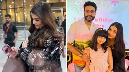 Aishwarya Rai-Abhishek Bachchan divorce news: Does Aishwarya have Amitabh-Aaradhya's photo as wallpaper? WATCH