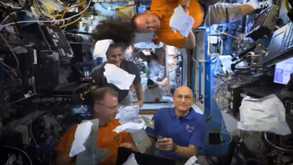 মহাকাশ থেকেই এবার দেশবাসীকে ধন্যবাদ জানালেন সুনীতা উইলিয়ামস, 'থ্যাঙ্কস গিভিং মেসেজ'