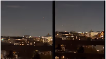 UFO sighting over Capitol Hill? Viral video shows mysterious lights in Washington DC, sparks fears (WATCH)