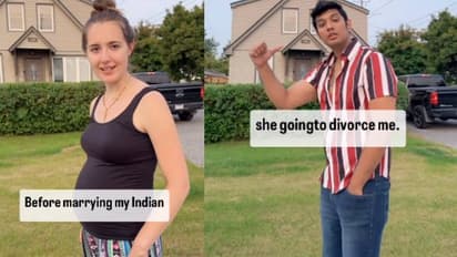 'ഇന്ത്യക്കാരന് രണ്ട് ഭാര്യമാർ, അവള്‍ പണമടിച്ചുമാറ്റി സ്ഥലം വിടും'; എന്തെല്ലാം നുണകൾ, വീഡിയോയുമായി ദമ്പതികള്‍