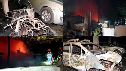 കൊച്ചിയിൽ രണ്ടിടത്ത് വൻ തീപിടിത്തം: നെടുമ്പാശേരിയിൽ ഹോട്ടലിലും എറണാകുളം സൗത്തിൽ ആക്രി ഗോഡൗണിലും തീ പടർന്നു