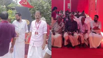 സിപിഎം ഒറ്റപ്പാലം ഏരിയ സമ്മേളന വേദിയിൽ അപ്രതീക്ഷിത അതിഥിയായി പി സരിൻ; സ്വീകരിച്ച് പ്രവര്ത്തകര്