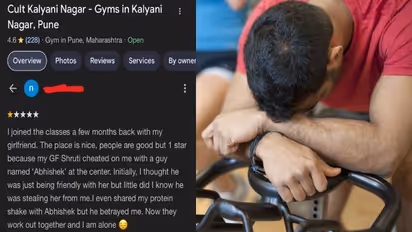 'കാമുകി ചതിച്ചു, പ്രോട്ടീൻ ഷേക്ക് പോലും പങ്കുവച്ചിട്ടും അവനും'; വൈറലായി യുവാവിന്റെ വൺ സ്റ്റാർ റിവ്യൂ