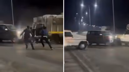 High voltage drama as MP team catches two smugglers with 911 kg drugs in Kota; WATCH filmy-style encounter