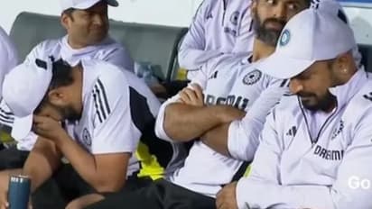 സര്‍ഫറാസിന്‍റെ പുറത്താകല്‍ കണ്ട് രോഹിത് പൊട്ടിക്കരഞ്ഞോ?; വീഡിയോ കണ്ട് ആശയക്കുഴപ്പത്തില്‍ ആരാധകരും