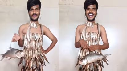 ഇതെന്താ ചാകരയോ? യുവാവിന്റെ മീൻ ഫാഷൻ വസ്ത്രം കണ്ട് കണ്ണുതള്ളി നെറ്റിസൺസ്