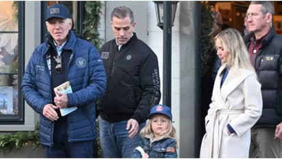 ബൈഡന്റെ കയ്യിലെ പുസ്തകം ശ്രദ്ധിച്ചോ? ബ്ലാക്ക് ഫ്രൈഡേയിൽ ബൈഡൻ വാങ്ങിയത് ഇസ്രയേൽ ക്രൂരത വിവരിക്കുന്ന പുസ്തകം