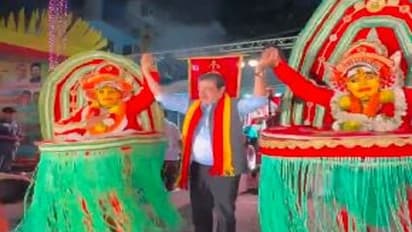 Bengaluru: Outrage erupts over Panjurli god's portrayal with Minister Zameer Ahmed at Kannada Rajyotsava