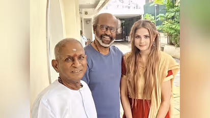 போட்டோ எடுக்க வந்த ஹீரோயின்; சண்டை போட்டுக்கொண்ட ‘ரஜினி - இளையராஜா’!