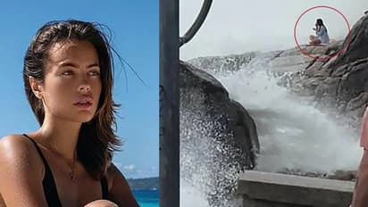 പാറക്കെട്ടിലിരുന്ന് യോഗ, റഷ്യൻ നടിയ്ക്ക് തിരയിൽപ്പെട്ട് ദാരുണാന്ത്യം