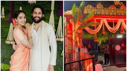 Naga Chaitanya-Sobhita Dhulipala Wedding VIDEO: Exclusive FIRST look from venue goes viral [WATCH]