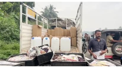 മുന്തിരി കയറ്റിയൊരു പിക് അപ് വാൻ, അതും ബെംഗളൂരുവിൽ നിന്ന്; പരീക്ഷിച്ചത് 'വാളയാർ പരമശിവം' സ്റ്റൈൽ, പക്ഷേ പാളി