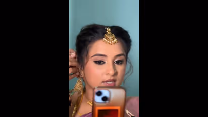 ವರಪೂಜೆಗೆ ಅಪರೂಪದ ಕಾಂಬಿನೇಷನ್‌ ಸೀರೆಯಲ್ಲಿ 'ಲಕ್ಷ್ಮಿ ನಿವಾಸ' ಚಂದನಾ; ಮೇಕಪ್ ಫೋಟೋ ವೈರಲ್