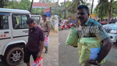 തൃശ്ശൂർ കേച്ചേരിയിലെ വീട്ടിൽ പരിശോധന; കിടപ്പുമുറിയിലെ അലമാരയിൽ നിന്ന് പൊലീസ് കണ്ടെത്തിയത് എട്ട് കിലോ കഞ്ചാവ്