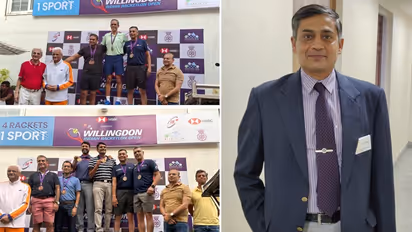 Indian Army Officer Brig. Navneet Narain bags runner-up at World Masters Racketlon