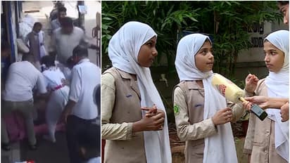 നെഞ്ചിലമർത്തി, കൈകാലുകൾ തിരുമ്മി; റോഡിൽ കുഴഞ്ഞുവീണ യുവതിയ്ക്ക് രക്ഷകരായി 3 കുരുന്നുകൾ, അഭിനന്ദന പ്രവാഹം