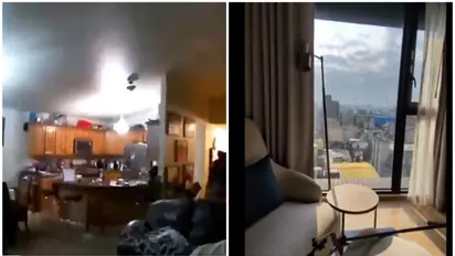 Houses topple, pool shakes: Dramatic videos capture chaos as 7.0 magnitude earthquake hits California (WATCH)