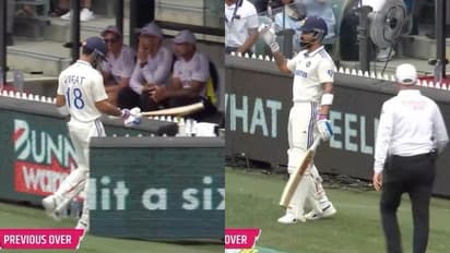 രാഹുല് ഔട്ടായെന്നുറപ്പിച്ച് ബാറ്റിംഗിനായി ഗ്രൗണ്ടിലിറങ്ങി വിരാട് കോലി; തിരിച്ചയച്ച് അമ്പയര്