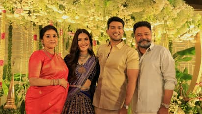 ஜெயராம் மகன் காளிதாஸ் - தாரிணி ப்ரீ வெட்டிங் கொண்டாட்ட புகைப்படங்கள்!