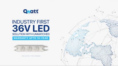 10 വര്‍ഷത്തെ വാറണ്ടിയോടുകൂടിയ 36V LED മോഡ്യുള്‍ അവതരിപ്പിച്ച് ക്വാട്ട്‌ ടെക്നോളജീസ്‌