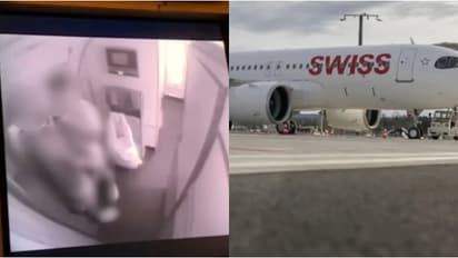 വിമാനയാത്രക്കിടെ ദമ്പതികളുടെ അതിരുകടന്ന പ്രണയ സല്ലാപം, എല്ലാം കോക്പിറ്റിലെ ക്യാമറ കണ്ടു, ചോര്ന്നതോടെ വിവാദം