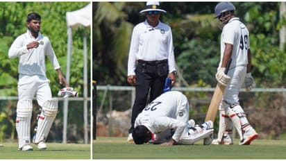 അടിയോടടി! 160 പന്തിൽ 147, റിയൽ ക്യാപ്റ്റൻസ് ഇന്നിംഗ്സ് കളിച്ച് കേരളത്തിന്‍റെ അഹമ്മദ് ഇമ്രാൻ; 153 റൺസ് ലീഡ്