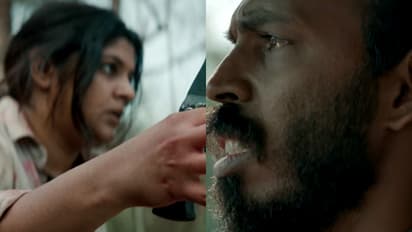 ത്രില്ലടിപ്പിക്കുന്ന വിഷ്വൽ ട്രീറ്റുമായി 'രുധിരം'; വീക്കെൻഡിലും തിളങ്ങി രാജ് ബി ഷെട്ടി- അപർണ ചിത്രം