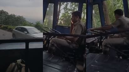 ഇതെന്തൊരു ഡ്രൈവിങ്! കൊടുംവളവുകൾ നിറഞ്ഞ അപകടകരമായ ചുരം പാതയിൽ ഫോണിൽ മുഴുകി കെഎസ്ആർടിസി ഡ്രൈവർ; വീഡിയോ വൈറൽ
