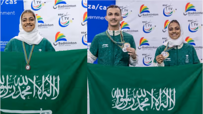 ബാഡ്മിൻറൺ ചാമ്പ്യൻഷിപ്പിൽ സൗദിക്ക് വേണ്ടി കോർട്ടിലിറങ്ങി മലയാളി താരം; സ്വർണവുമായി തിരിച്ചു കയറി ഖദീജ നിസ