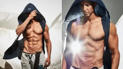 Hrithik Roshan flaunts his chiseled abs; leaves fans gasping for air (PHOTOS)