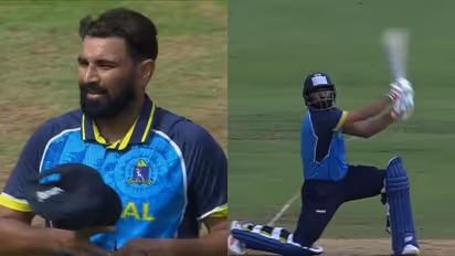 Mohammed Shami's explosive 17-ball knock turns the tide for Bengal in Syed Mushtaq Ali (WATCH)