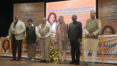 CamCom CEO Ajith Nayar receives Dr Mangalam Swaminathan's National Award for key contribution in AI; see PICS