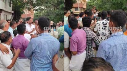 മാടായി കോളേജ് നിയമന വിവാദം; പഴയങ്ങാടിയിൽ പ്രകടനം തടഞ്ഞു, പരസ്യമായി ഏറ്റുമുട്ടി കോൺഗ്രസ്‌ പ്രവർത്തകർ