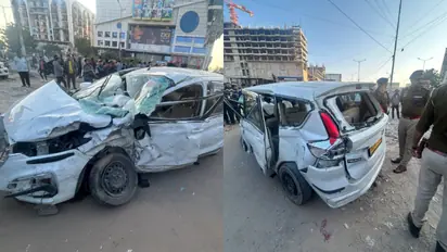ASI killed, 6 injured after car crashes into Rajasthan CM Bhajanlal Sharma's convoy in Jaipur [WATCH]