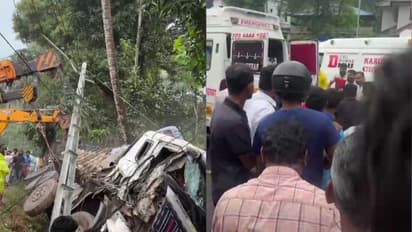 പാലക്കാട് സ്കൂള്‍ വിദ്യാര്‍ത്ഥികള്‍ക്കിടയിലേക്ക് ലോറി പാഞ്ഞുകയറി വൻ അപകടം; 3 പേര്‍ക്ക് ഗുരുതര പരിക്ക്