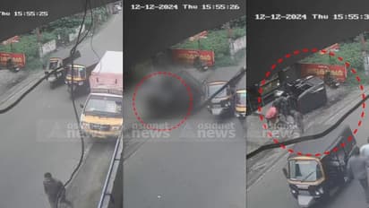 കോട്ടയത്ത് അമിതവേഗതയിലെത്തിയ ഓട്ടോ കാൽനട യാത്രക്കാരിയെ ഇടിച്ചുതെറിപ്പിച്ചു;ഡ്രൈവർ മദ്യലഹരിയിലെന്ന് നാട്ടുകാർ