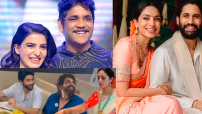 நாகார்ஜுனா இன்னும் சமந்தாவை மறக்கலையா? மாமனார் பேச்சால் புது மருமகள் சோபிதா கோபம்!