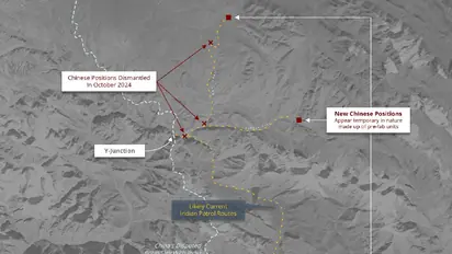 Satellite imagery shows Chinese troops dismantling positions in Depsang, reopening patrol routes for India