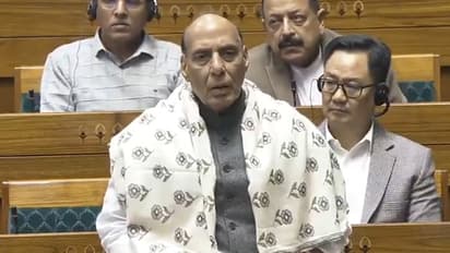 Rajnath Singh attacks Congress, says one party tried to 'hijack' framing of Constitution (WATCH)