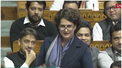 ബിജെപിയെ കടന്നാക്രമിച്ച് പാർലമെന്റിൽ പ്രിയങ്കയുടെ കന്നിപ്രസംഗം; 'ഭരണഘടനാ അട്ടിമറി ശ്രമം,അദാനിക്കും കൊട്ട്'