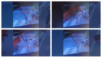 പാഞ്ഞെത്തിയ ലോറിക്ക് മുന്നിൽ നിന്ന് 3 വയസുകാരൻ രക്ഷപ്പെട്ടത് തലനാരിഴയ്ക്ക്; സിസിടിവി ദൃശ്യങ്ങൾ പുറത്ത്